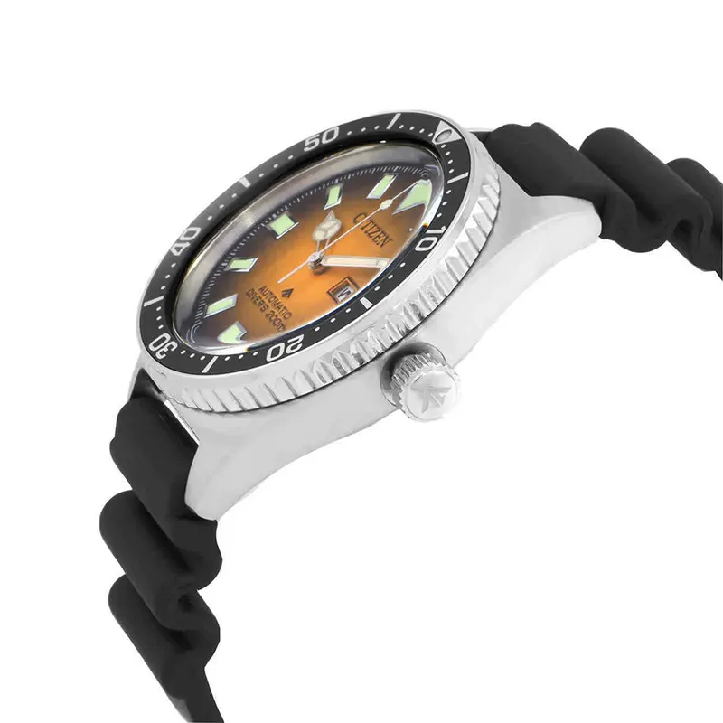 Citizen Promaster Diver's Orange Dial Men's Watch- NY0120-01Z